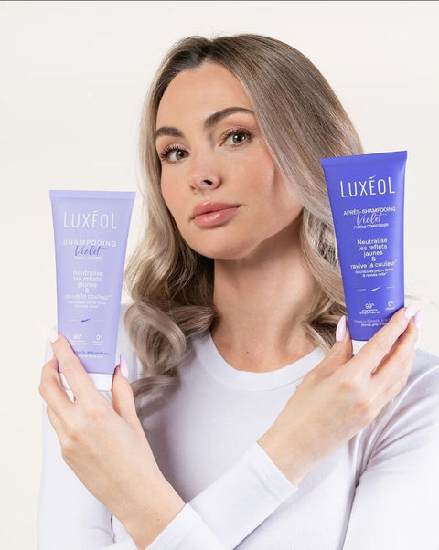 Shampooing violet neutralisant reflets jaunes