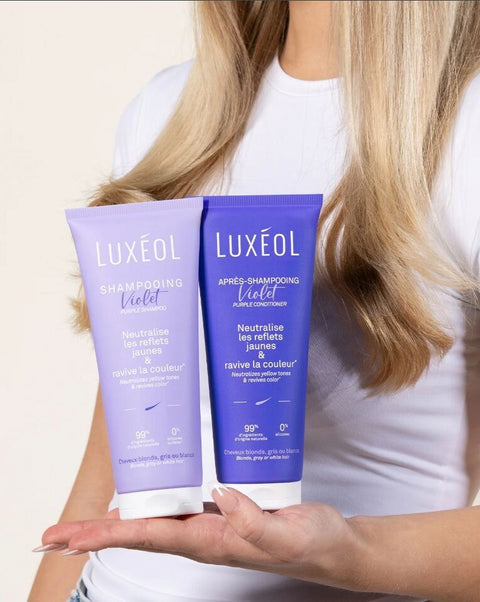 Après-shampooing violet neutralisant reflets jaunes