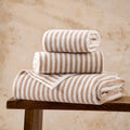 serviettes-en-coton-raye